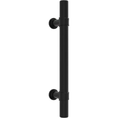 Image of vidaXL Cabinet Handles 20 pcs Black 96 mm Stainless Steel