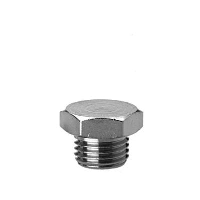 Image of Camozzi 2611 M5 BSP Adaptor, Blanking Plug, Thread (Pack of 10)