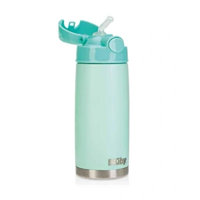 Image of Nûby Pastel Stainless Steel Thermos Mug 420 ml 2 Years +, Green