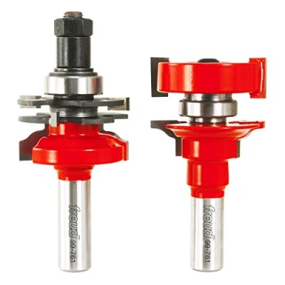 Image of Freud 1 11/16&quot; (Dia.) Premier Adjustable Rail &amp; Stile Bit with 1/2&quot; Shank (Ogee) (99 761)