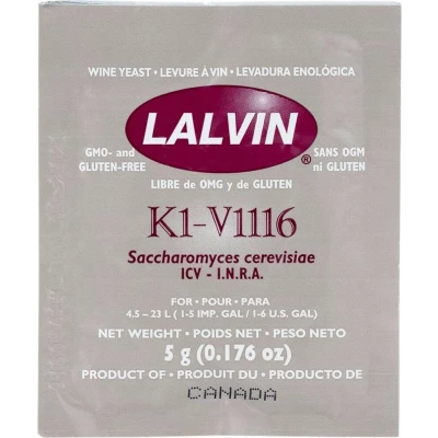 Image of Lalvin All Purpose White Wine Yeast K1 V1116