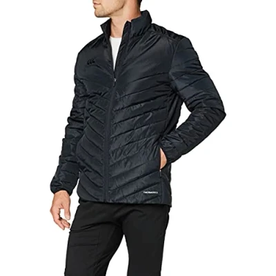 Image of Canterbury Men&#039;s Lightweight Padded Jacket, Black, 4XL
