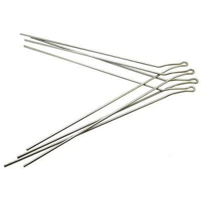 Image of Flinger Kink Mudguard Stays, Silver, Set of 4