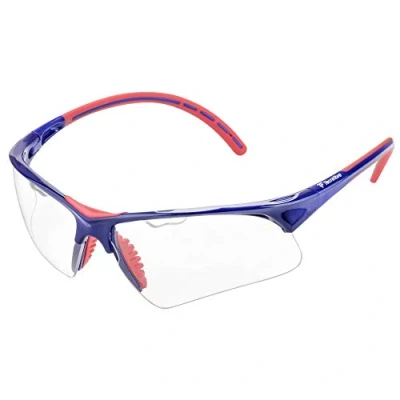 Image of Tecnifibre Squash Goggles Protective Eyewear Red/Blue