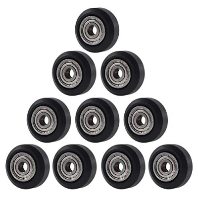Image of AOKIN 3D Printer POM Wheel Plastic Pulley Linear Bearing for Creality Ender 3, 3 Pro, V2, CR 10, 10S Series Printer, 10 Pcs