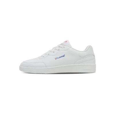 Image of hummel Unisex Match Point Sneaker, White, 3.5 UK