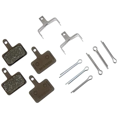 Image of SHIMANO Unisex Adult B01S/B03S/B05S Brake Pads, Light Brown