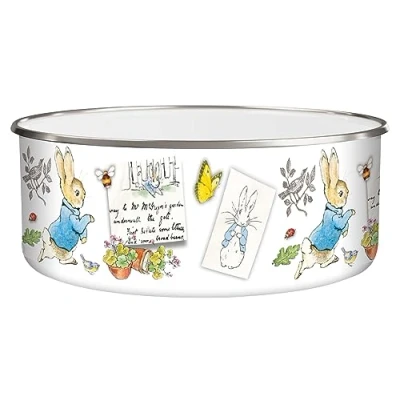 Image of Robert Frederick Peter Rabbit Enamel Bowl