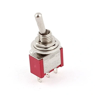 Image of Sourcingmap AC 250V/2A 120V/5A ON/ON 2 Position SPDT Mini Micro Toggle Switch