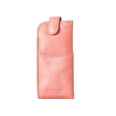Image of Lakeland Leather Real Glasses Case (Sunrise Orange)