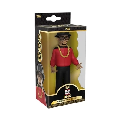 Image of Funko Vinyl Gold 5&quot;: Run DMC Collectable Action Figure Birthday Gift Idea Official Merchandise Ideal Toy for Music Fans Your Collection and Display