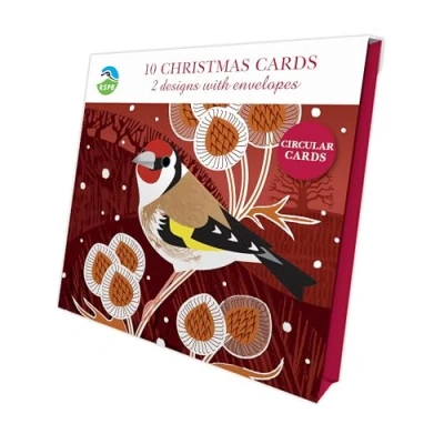Image of Winter Birds RSPB Luxury Christmas 10 Card Pack