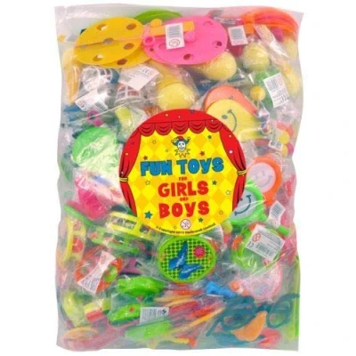 Image of HENBRANDT 3 x 100 Assorted Party Bag Filler Toys