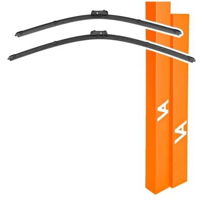 Image of VIA ALBION® Wiper Blades for RANGE ROVER EVOQUE Mk1 (L538, 2012 2018) All Weather Front Wipers Set