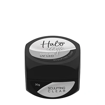 Image of Halo Elite UV LED Hard Gel Sculpting Clear (30g)