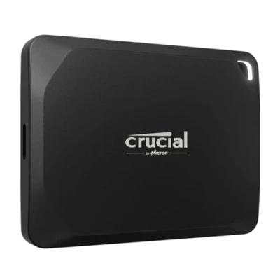 Image of Crucial X10 Pro 1TB Portable External SSD, Up to 2100MB/s Read and 2000MB/s Write, Solid State Drive, USB C 3.2, PC Mac, Dust Water Resistance CT1000X10PROSSD902