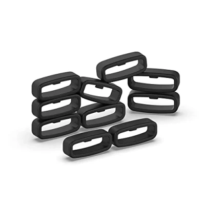 Image of INF 10 Pack Loop for 22mm Watch Band, Band Holder with Loop, Replacement Loops, Silicone Practical