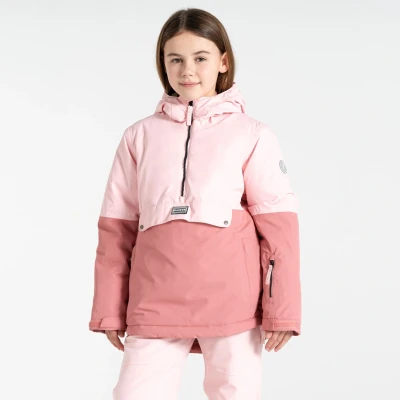 Image of Dare 2b Breathable Kids Pink Colourblock Freehand Ski Jacket, Size: 15 16 Years