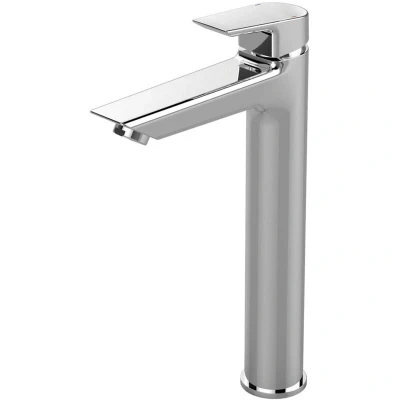 Image of Ideal Standard Tesi Tall Basin Mixer Without Pop Up Waste, Chrome
