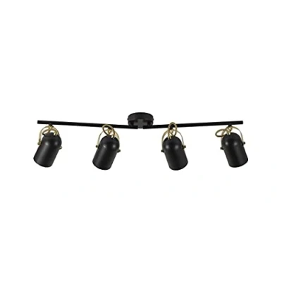 Image of Nordlux Lotus ceiling spotlight with 2 arms, four bulb