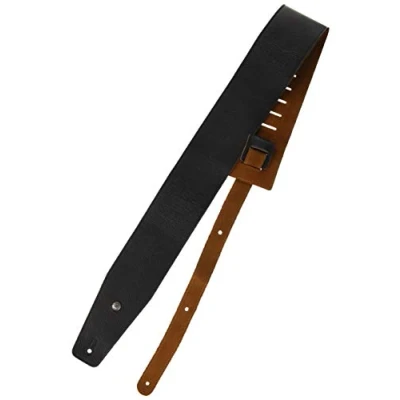Image of Jim Dunlop JD BMF11BN Leather Guitar Strap