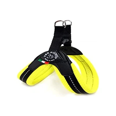 Image of TRE PONTI Easy Fit Mesh Fix Neon Dog Harness, Size 3, Yellow