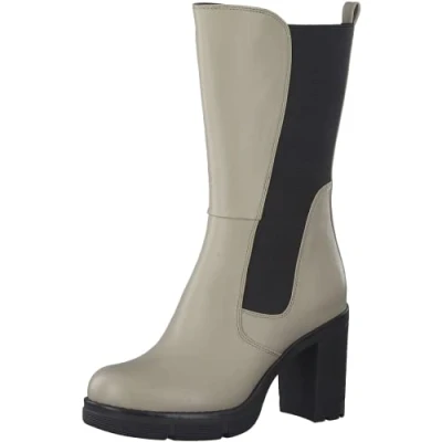 Image of MARCO TOZZI Women&#039; 2 25860 39 Ankle Boot, Ivory Comb, 6 UK
