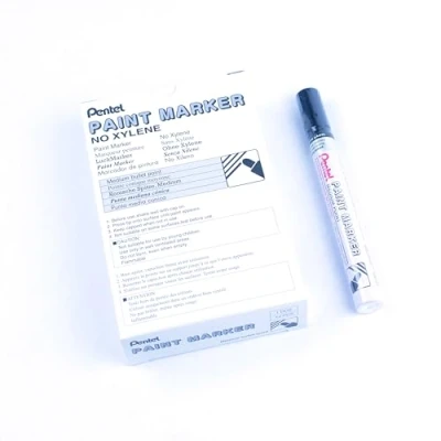 Image of Pentel Medium Paint Marker Black Pack of 12