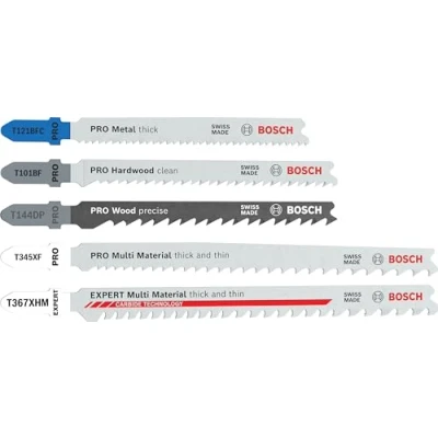 Image of Bosch 15 pcs. Jigsaw Blade Set (MultiMaterial, Accessories Jigsaw)