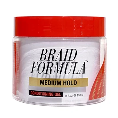 Image of EBIN NEW YORK Braid Formula Conditioning Gel, Medium Hold, 11oz Great for Braiding, Twisting, Edges, No Residue, Flaking, Strong High Shine, Smoothing with Clean &amp; Aloe Vera Scent
