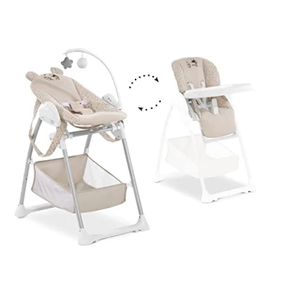 Image of Hauck Disney Sit N Relax Highchair Winnie the Pooh Beige