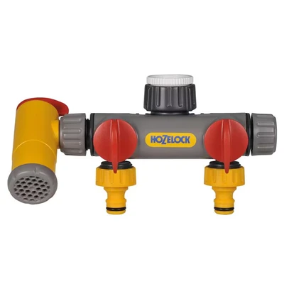 Image of Hozelock Flow Max 3 Way Tap Connector