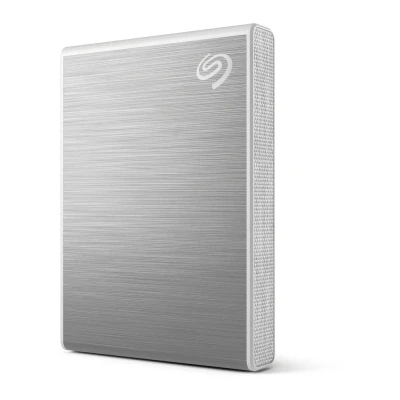 Image of Seagate One Touch SSD, 2TB, External USB 3.0, Silver, 1 year MylioCreate, 4 mo Adobe Creative Cloud Photography, 3 Rescue Services (STKG2000401)