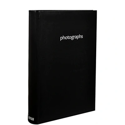 Image of Arpan Memo Slip In Photo Album 300 6 x 4&#039;&#039; Photos Organiser Memories Choose Color (Black)
