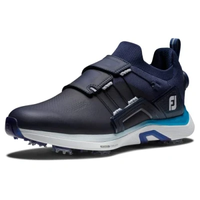 Image of FootJoy Men&#039;s Hyperflex Golf Shoe, Navy Blue White, 6.5 UK