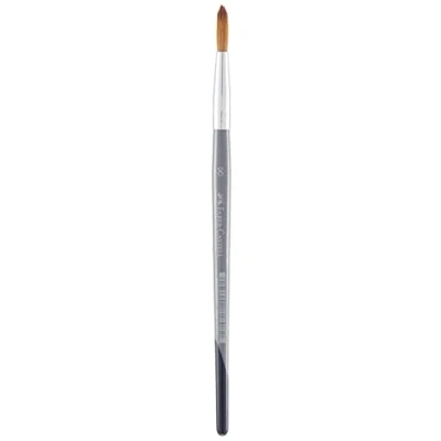 Image of Faber Castell Creative Studio Round Brush, Size 8, Blue