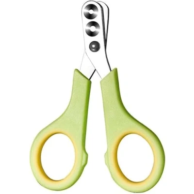 Image of FAFOUR Effortless Pet Nail Clippers, Dog Cat Safe Claw Cutters with Positioning Hole, Pets Trimmers Clipper, Double Hole Round Clippers