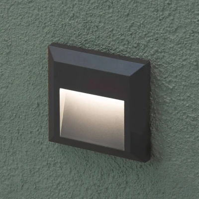 Image of FARO BARCELONA Grant angular LED outdoor wall light