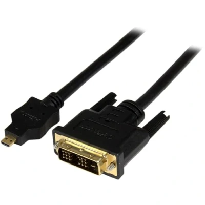 Image of StarTech 2m Male to Micro HDMI DVI D Cable
