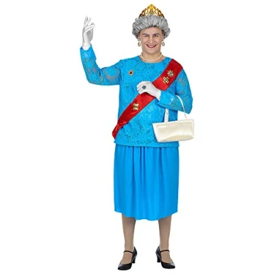 Image of W WIDMANN MILANO Party Fashion 85860 Kostüm Queen Costume, Multicoloured, XXL