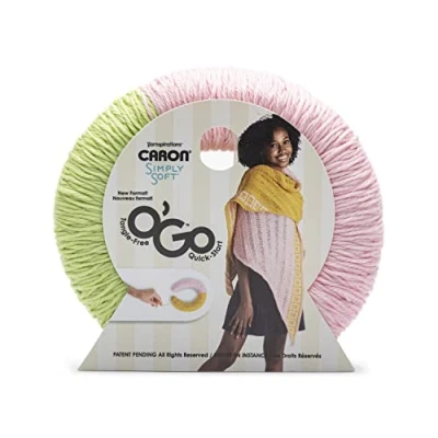Image of Caron Simply Soft O&#039;Go 141g Lime Frost Pink
