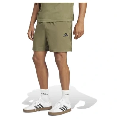 Image of adidas Men&#039;s Essentials Small Logo Chelsea, Olive Strata/Black, XS