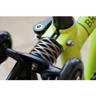 Image of Carbon Steel Suspension Spring full set for BROMPTON incl disc and bolt