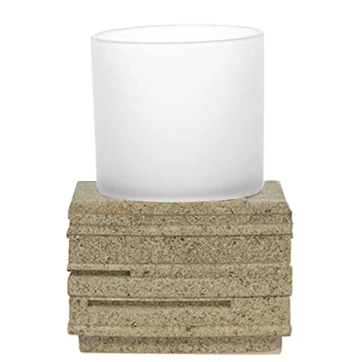 Image of Ridder Tumbler, Polyresin, Sand, approx. 8 x 11,5 cm