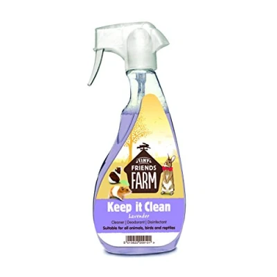 Image of Supreme Tiny Friends Farm Keep It Clean Lavender Disinfectant Spray 500 ml