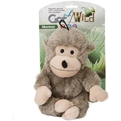 Image of Gor Pets Soft Dog Toy Plush Wild Monkey