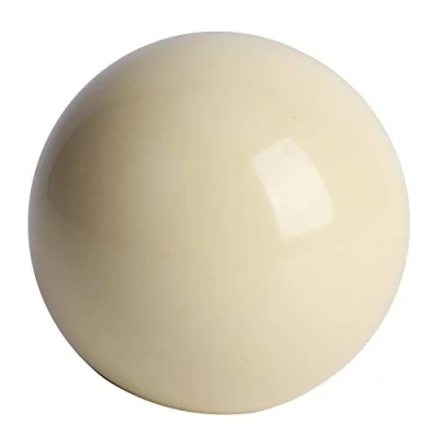 Image of Keenso 2pcs Pool Table White Billiard Balls Snooker Training Spot Ball Standard 5.72CM
