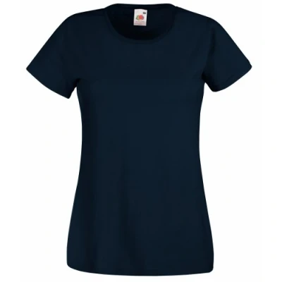 Image of Fruit of the Loom women&#039;s value weight t shirt, lady fit Large