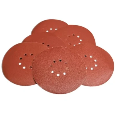 Image of Evolution Power Tools 078 0091 Sanding Discs 120 Grit Pack (6 Set), 0.03 cm*22.5 cm, Rot