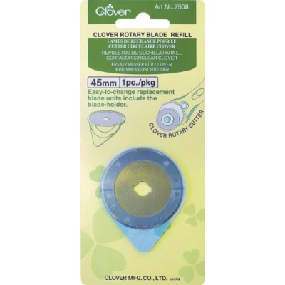 Image of clover Rotary Blade Refill Pack: 45mm x 1, x1, Silver